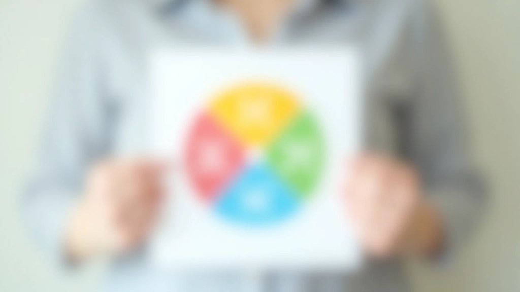 Übersichtliches Budget Diagramm mit Prozentanteilen für Bedarf, Wünsche und Sparen